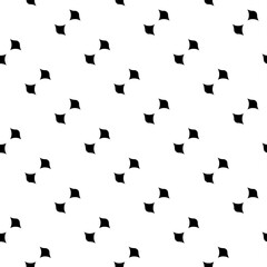 Full seamless modern geometric texture pattern for decor and textile. Black and white shape for textile fabric printing and wallpaper. Abstract multipurpose model design for fashion and home design