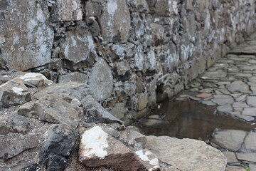 Castle walls, Ireland