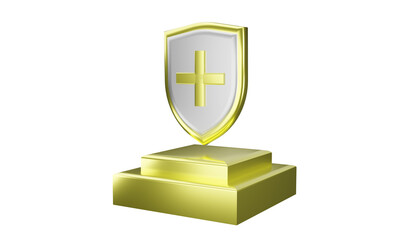 3d medical protection healthcare shield isolate 
