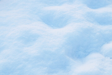Beautiful snow as background, closeup view. Winter weather