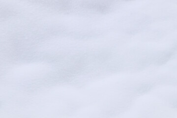 Fototapeta na wymiar Beautiful snow as background, closeup. Winter weather