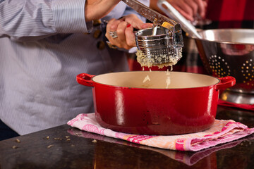 How to make a creamy cheese mashed potatoes