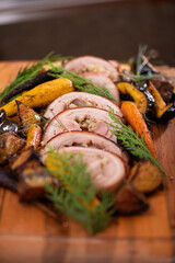 How to cook a Roasted Stuffed Pork loin