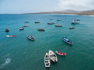 Town of Pedra Badejo. Santiago Island, Cape Verde.