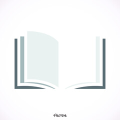 book icon. sign design