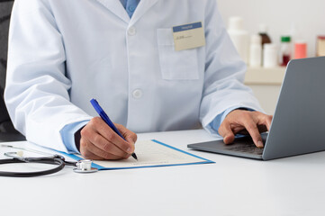 Fototapeta premium Staying abreast with the latest medical advances