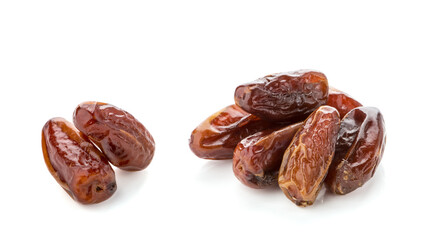Dates isolated on white background