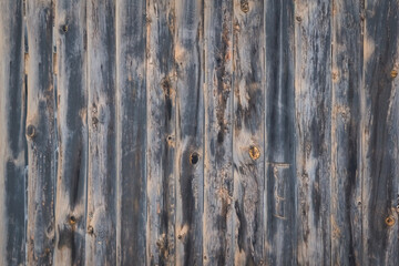 Old wood board texture background. Dark old wooden plank texture background top view.