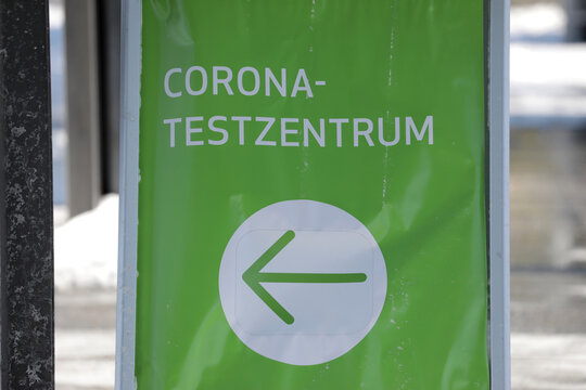 hinweis zum corona testzentrum flughafen stuttgart