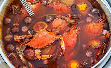 Boiled Crabs