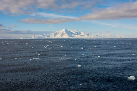 Antarctica. South Of The Antarctic Circle.