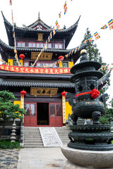 Asia, China, Zhujiajiao ('Venice of the East'), City God Temple