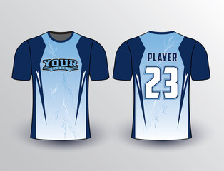 Softball baseball slowpitch esports sports gear for team jersey template and 2D mockup
