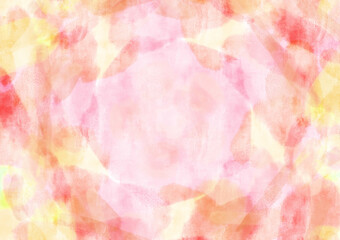 Pink watercolor abstract background material