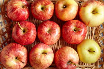a basket of Gala Apples