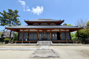 Fototapeta premium 西大寺 四王堂 奈良市