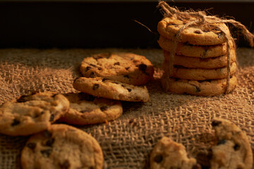 rich and crispy chocolate cookies