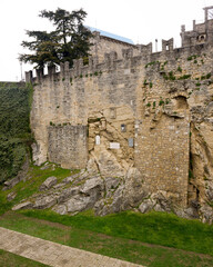 Fototapeta na wymiar Cava San Marino Balestrieri .Italy