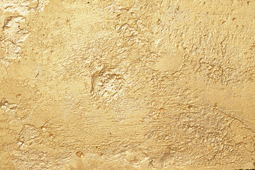 Texture of gold wall, background