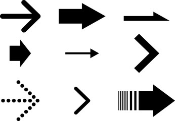 シンプルな良く使う矢印セット3