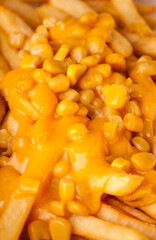 French fries. Fried potatoes. Deep-fried potatoes.