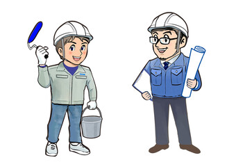 防水工事職人と現場監督②