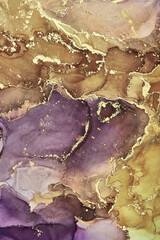 Alcohol ink art.Mixing liquid paints. Modern, abstract colorful background, wallpaper. Marble texture.Translucent colors