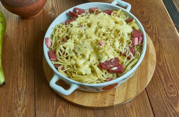 Sausage and Noodle Casserole