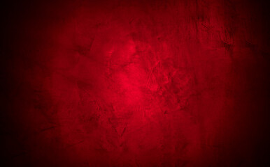 Old wall texture cement black red  background abstract dark color design are light with white gradient background.
