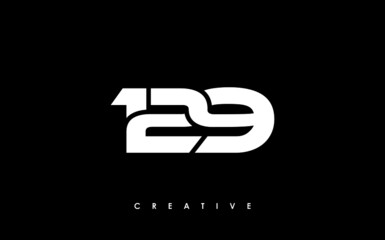 129 Letter Initial Logo Design Template Vector Illustration