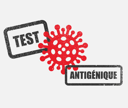 tampon test PCR et antigénique