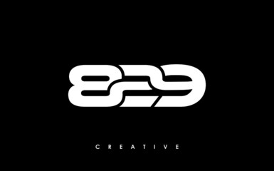 829 Letter Initial Logo Design Template Vector Illustration