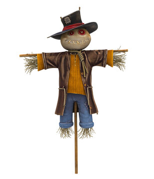 Scarecrow Isolated
