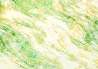 Gold mixed green marble background