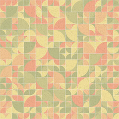 Abstract Geometric Pattern generative computational art illustration