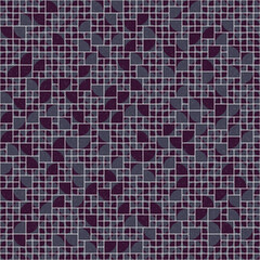 Fototapeta premium Abstract Geometric Pattern generative computational art illustration