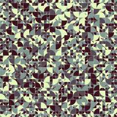 Abstract Geometric Pattern generative computational art illustration