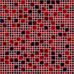 Abstract Geometric Pattern generative computational art illustration