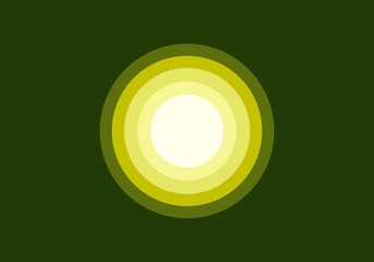 Lime green spectrum gradient color