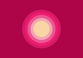 Pink spectrum gradient color