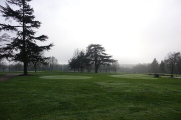 Overshadowed golf club