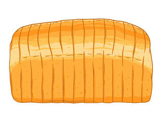Loaf of Bread Illustration - 413157540