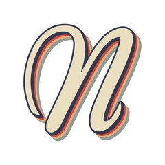 N letter, N logo, N letter logo design, N vector logo, letter design illustration