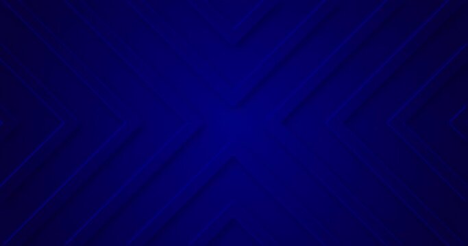 4k light dark blue gradient seamless looped animated background. 3d rhombuses move from center. Minimal ui animation for presentation, event, party text backdrop. Digital wallpaper. Blank sale frame