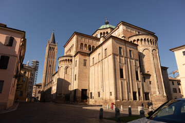 Obraz premium Cathedrale Santa Maria Assunta Parma, Italy