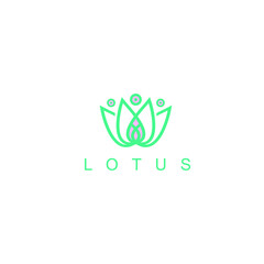 Lotus flower Logo