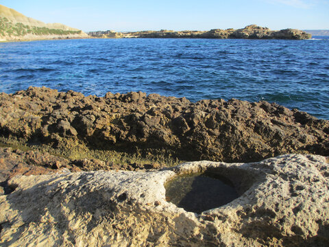 Xatt L-Ahmar scuba diving site in Gozo