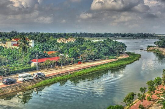 Hoi An skyline, Vietnam, HDR Image