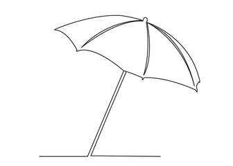 Beach umbrella