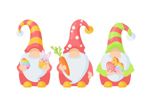 Easter Gnomes PNG Transparent Easter Gnome Holding Egg Baloon Easter Gnome  Easter Gnome PNG Image For Free Download  Easter backgrounds Gnomes  Gnome pictures